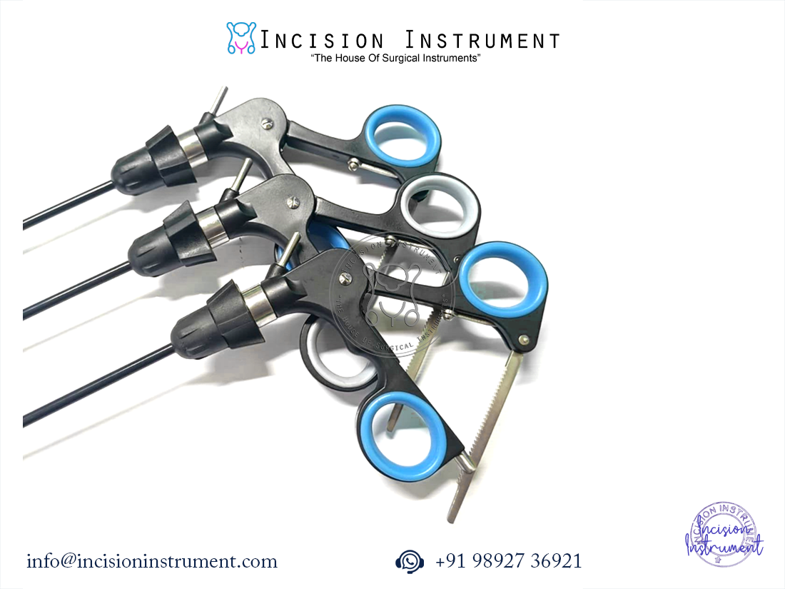 Laparoscopic 5mm universal allies fenestrated grasper stainless steel surgical instruments set