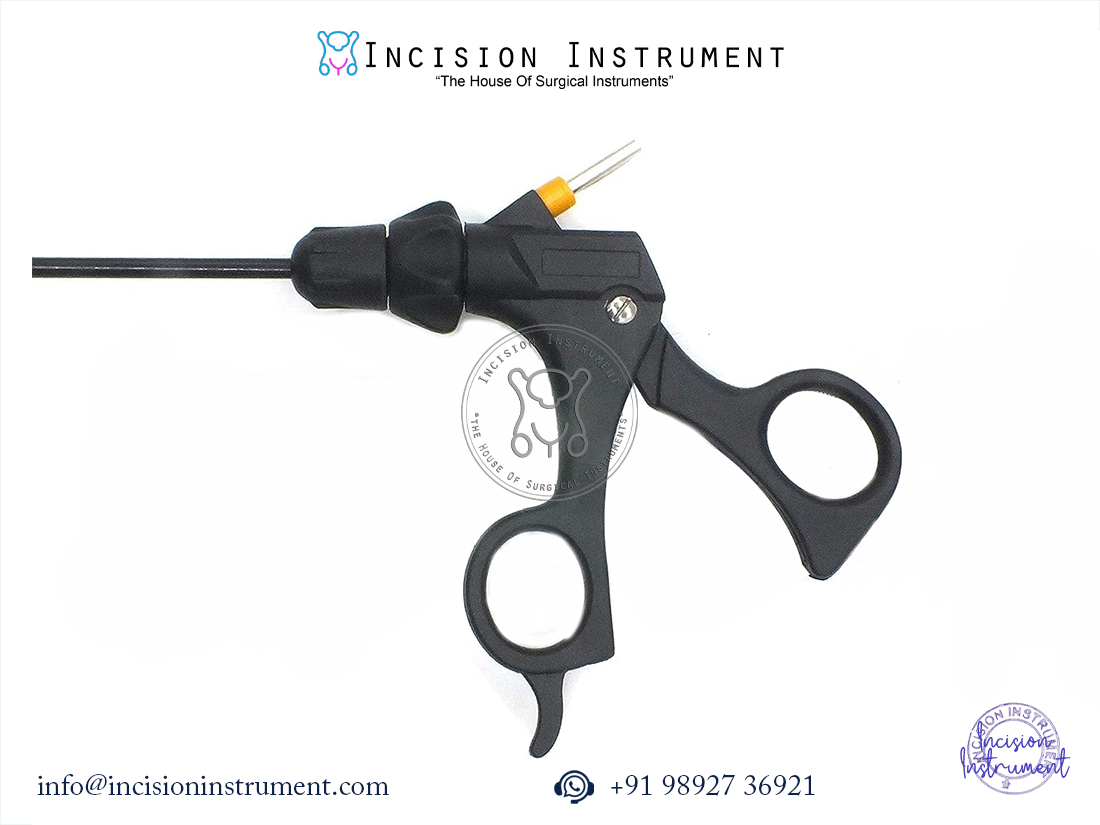 Laparoscopic 5mm hook scissor grasper endoscopy surgical instrument stainless steel