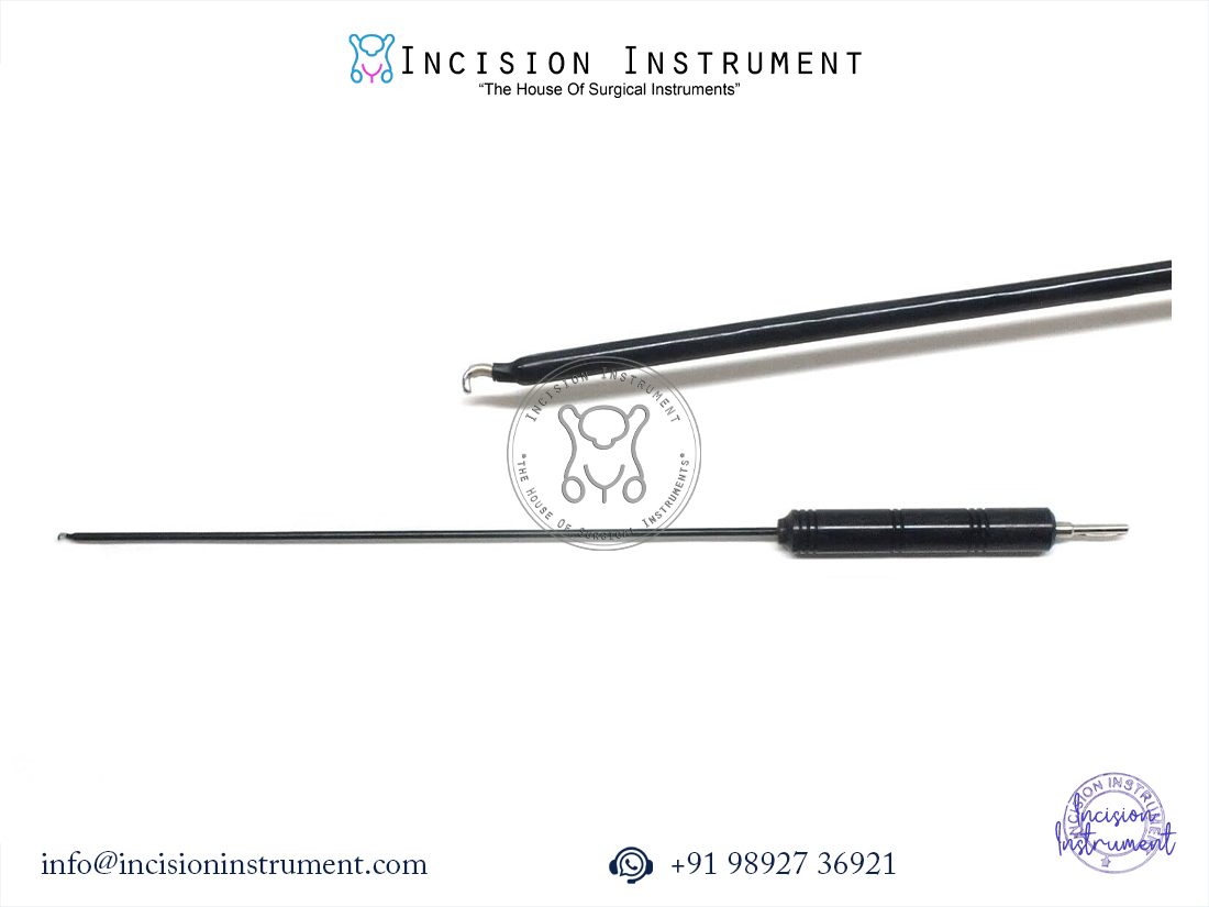 Laparoscopic 5mm monopolar electrode set J hook L hook spatula