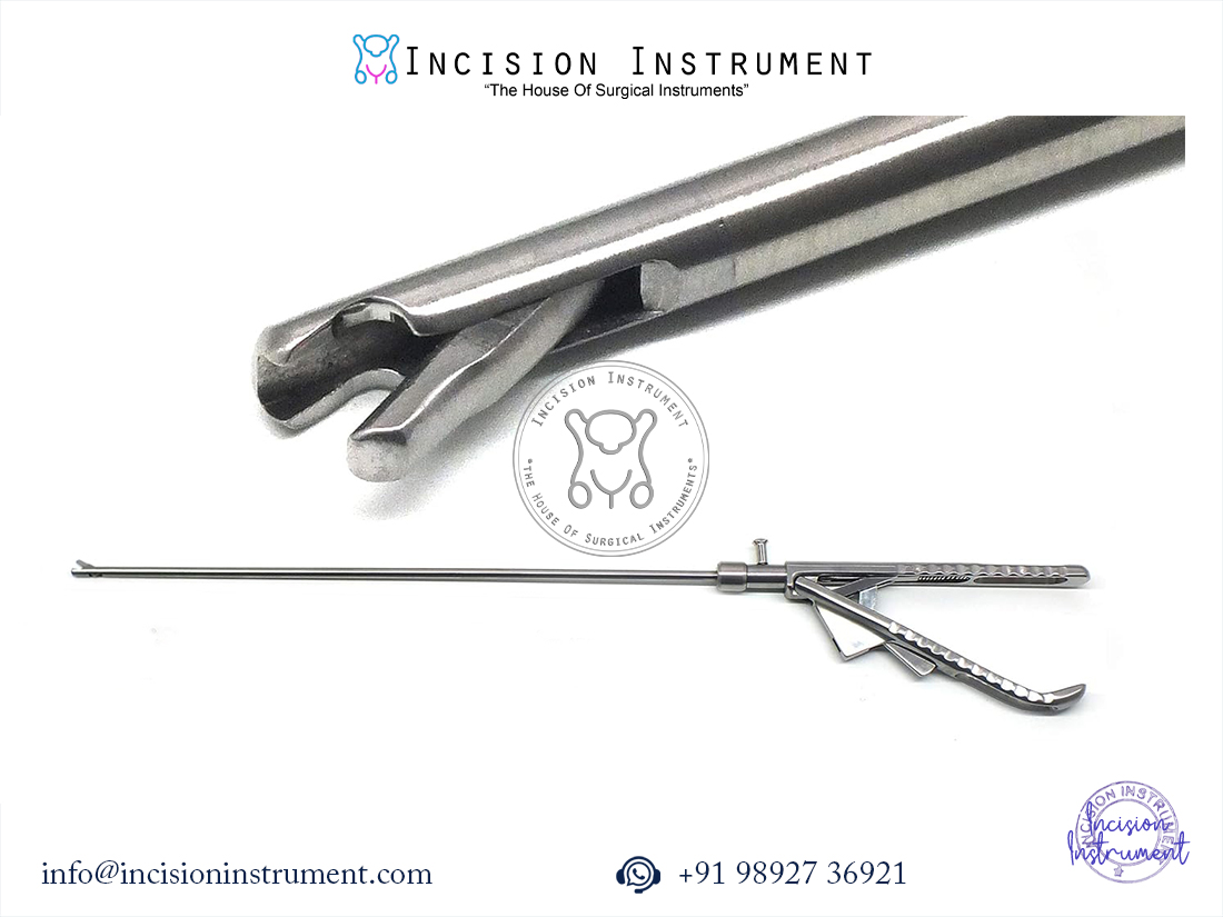 Laparoscopic 5mm self riding jaw Ethicon needle holder stainless steel surgical instrument