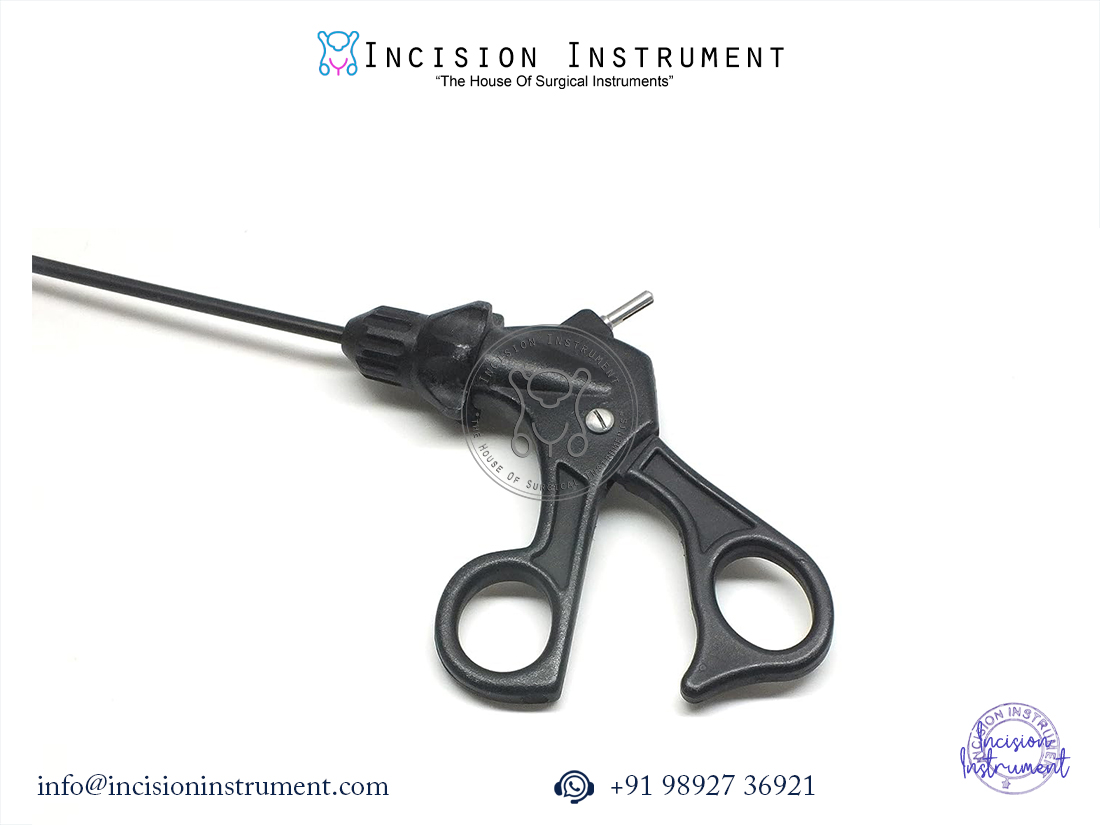 Laparoscopic 5mm serrated grasper endoscopy surgical instrument stainless steel