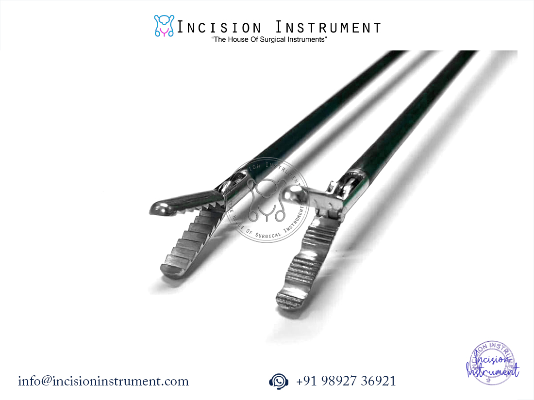 Laparoscopic Alligator and Allis grasper 5mm stainless steel surgical instrument set