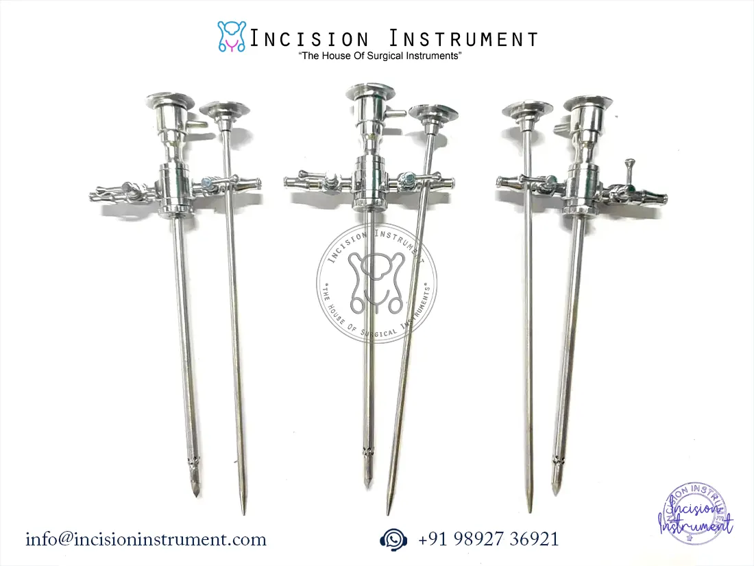 Laparoscopic arthroscopy sheath 4mm stainless steel reusable CE certified surgical instrument