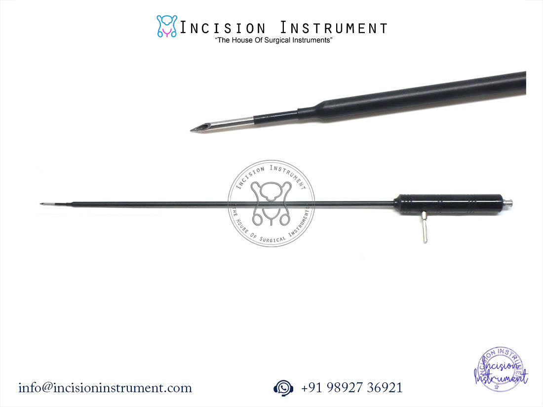 7Pc Laparoscopic Hook, Spatula, Myoma Screw & Knot Pusher Surgical Instruments 5mm x 330mm