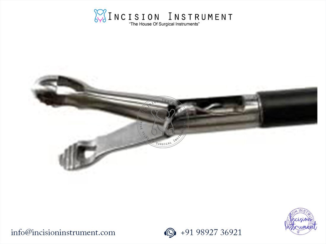 Laparoscopic Babcock grasper 5mm x 330mm stainless steel surgical instrument