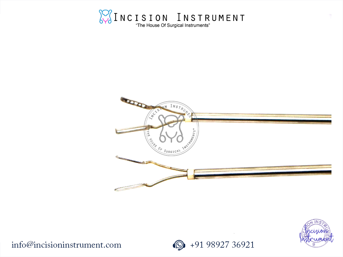 Laparoscopic Bipolar Clip Applier Plate Type Jaw 5mm CE Certified Surgical Instrument