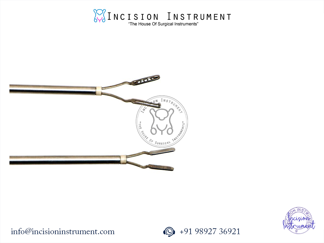 Laparoscopic Bipolar Clip Applier Plate Type Jaw 5mm CE Certified Surgical Instrument