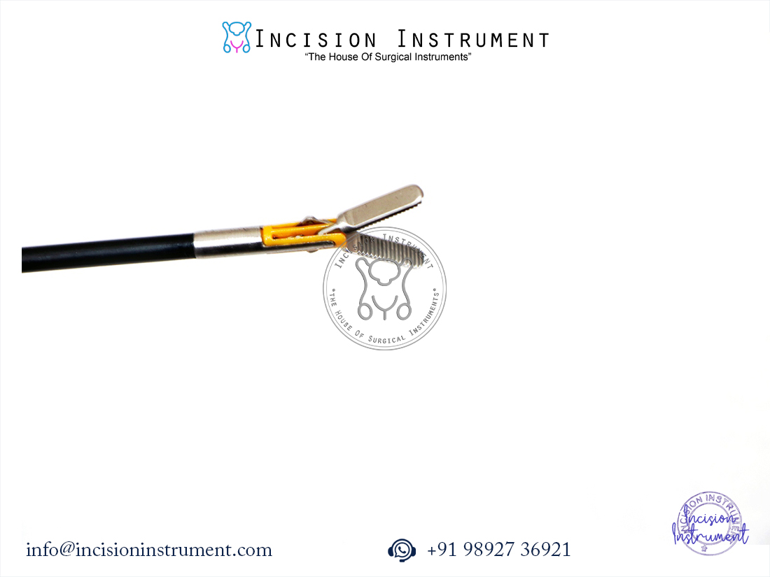 Laparoscopic Bipolar DA Ruby Forceps 5mm x 330mm with Cable CE Certified Stainless Steel