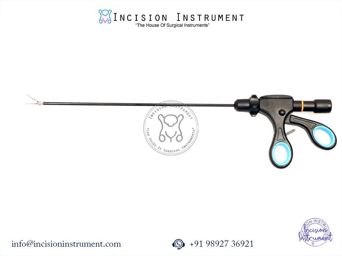 Laparoscopic bipolar diathermy cutter dissector 5mm with cable stainless steel surgical instrument