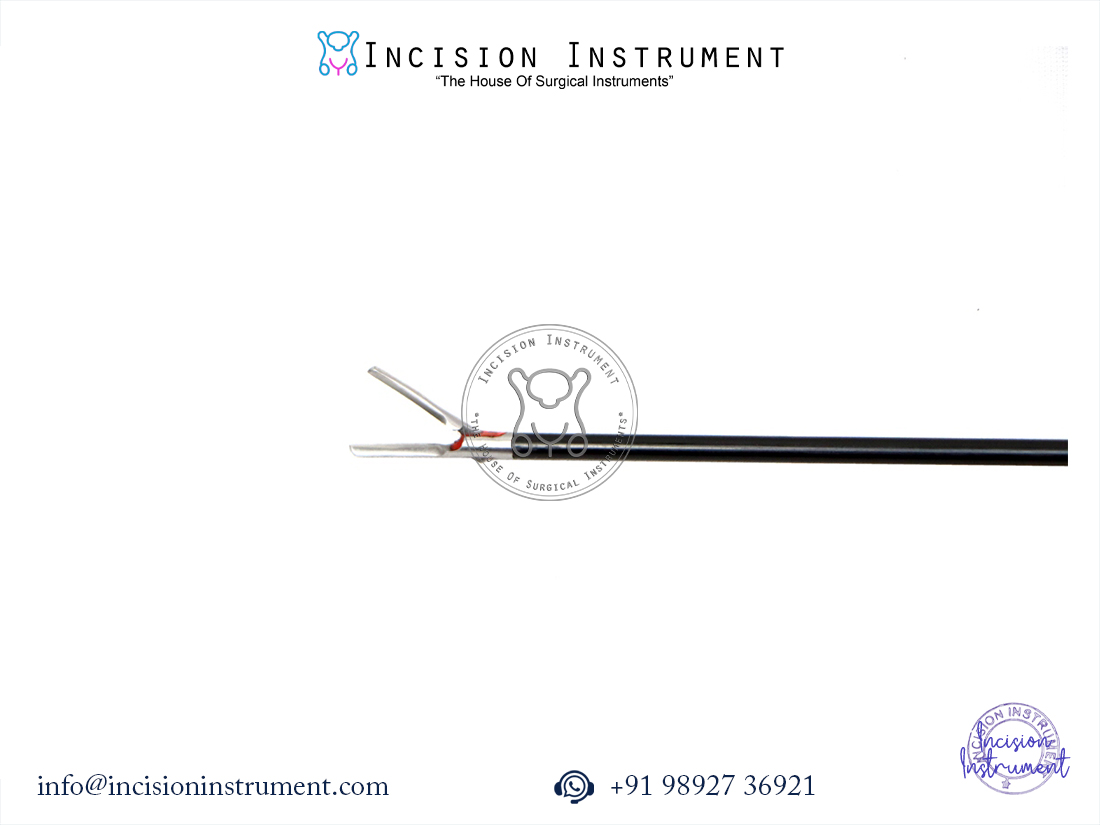 Laparoscopic bipolar diathermy cutter dissector forceps 5mm CE certified instrument