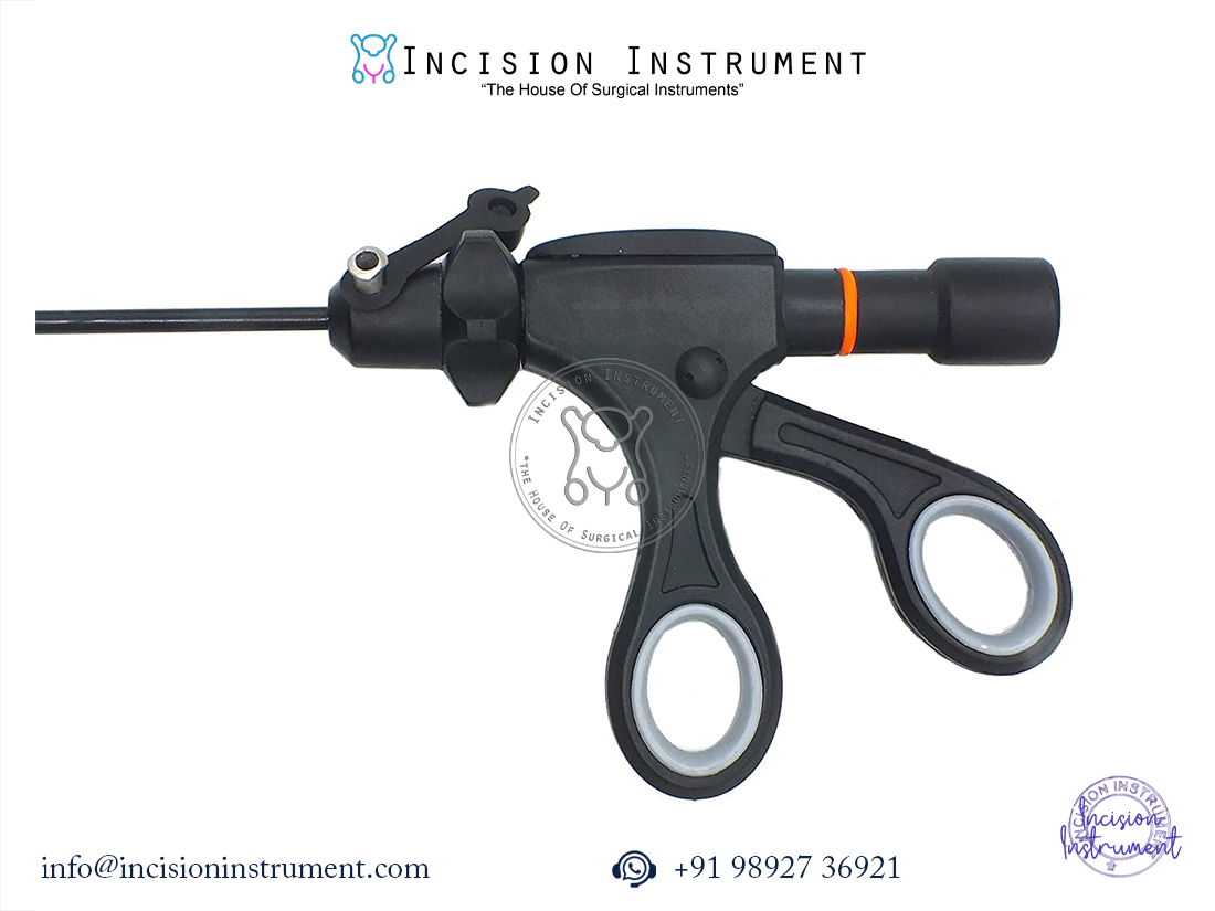 Laparoscopic Bipolar Ruby Grasper Forceps 5mm x 330mm with Bipolar Cable CE Certified