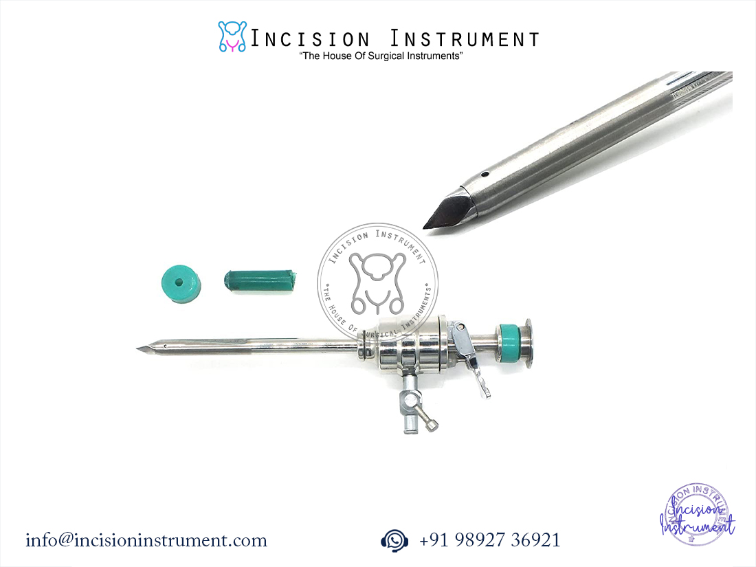 laparoscopic clip applicator with 5mm and 10mm trocar endoscopy set CE