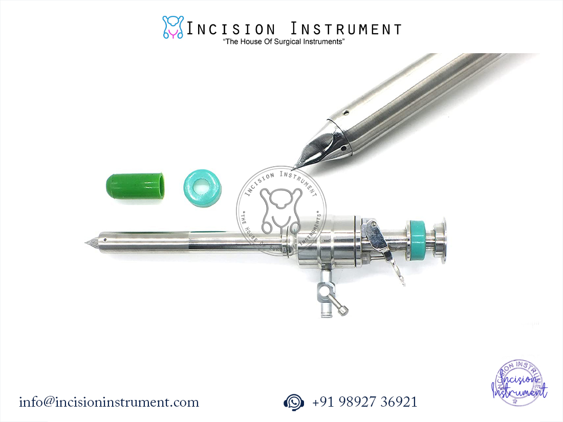 laparoscopic clip applicator with 5mm and 10mm trocar endoscopy set CE