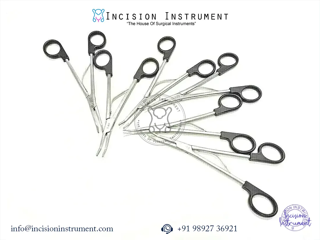 Laparoscopic clip applier clamp applicator set LT300 LT400 6 piece CE certified instruments