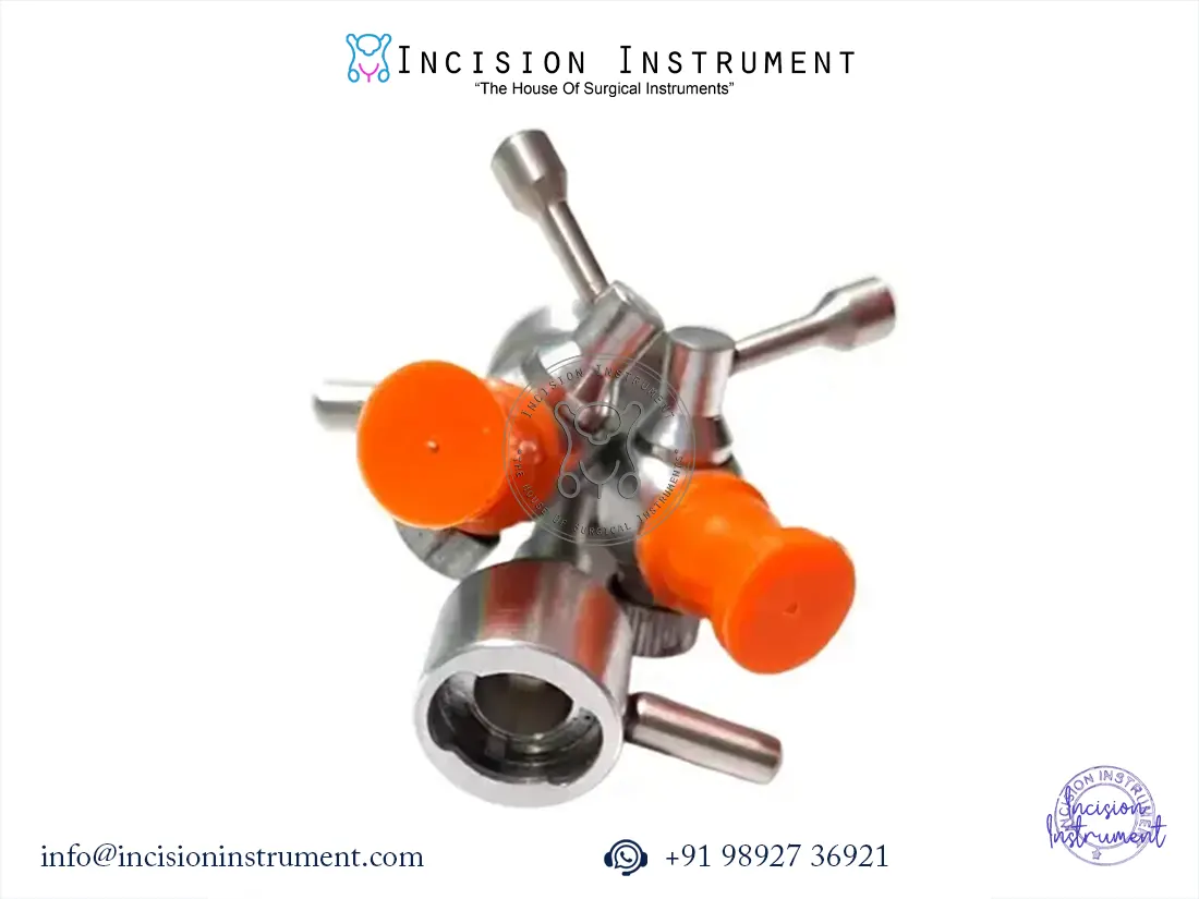 Laparoscopic cystoscope double channel bridge stainless steel reusable CE certified instrument