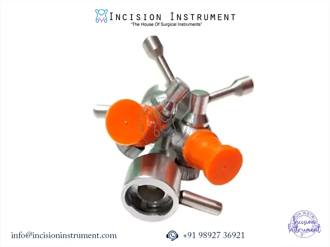 Laparoscopic cystoscope double channel bridge stainless steel reusable CE certified instrument