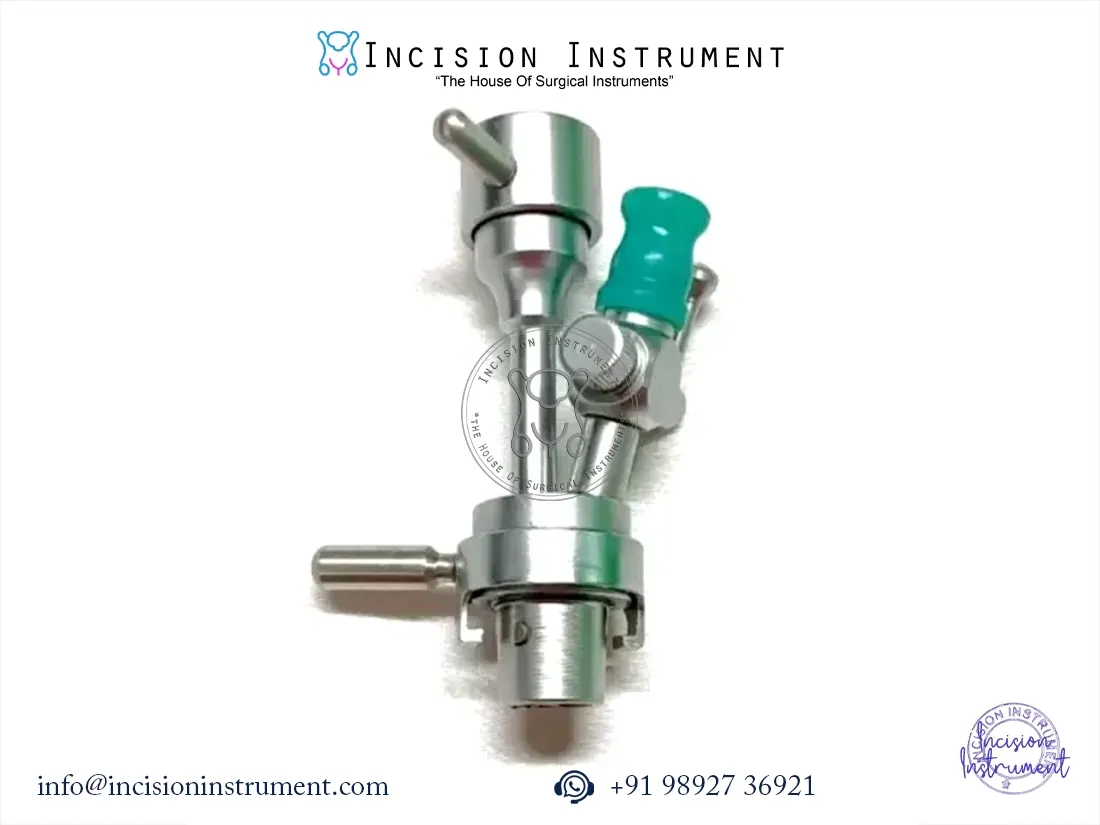 Laparoscopic cystoscope single channel bridge stainless steel reusable CE certified instrument