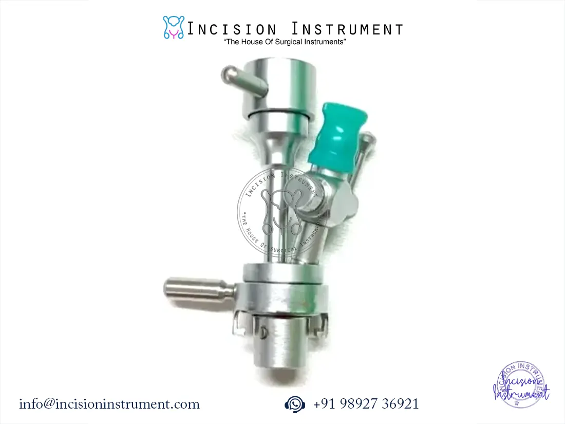 Laparoscopic cystoscope single channel bridge stainless steel reusable CE certified instrument