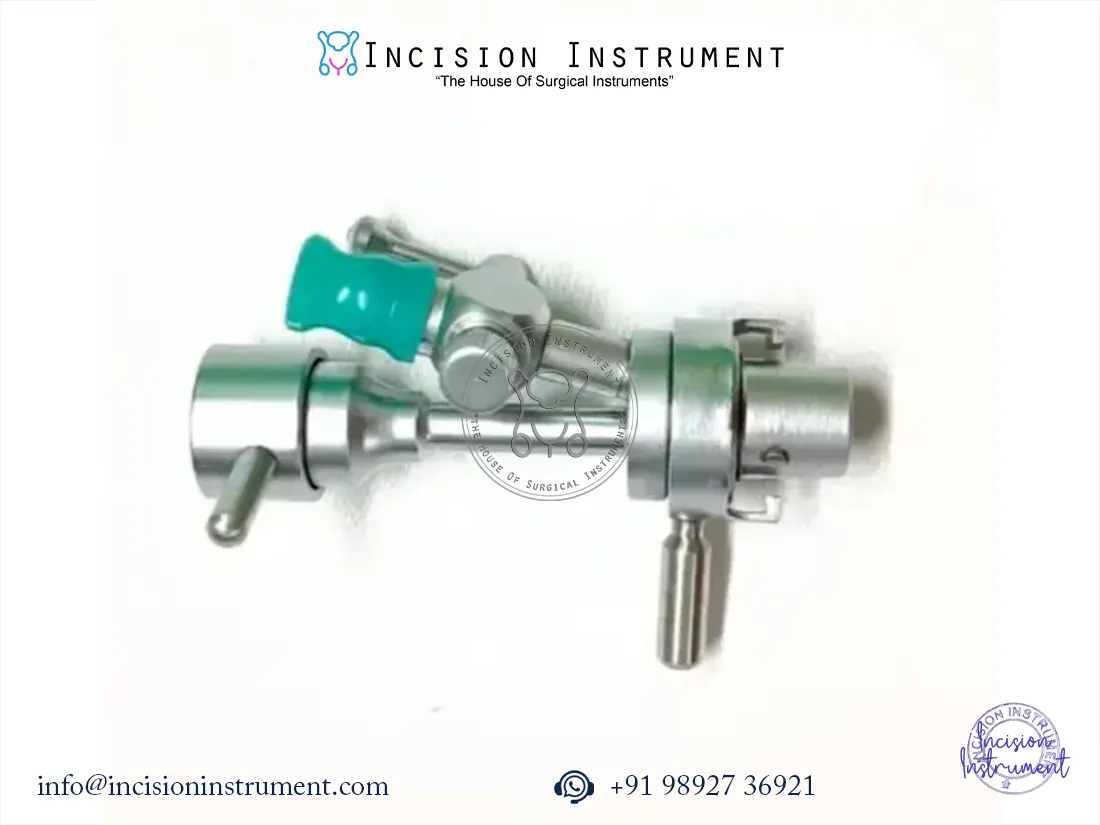 Laparoscopic cystoscope single channel bridge stainless steel reusable CE certified instrument