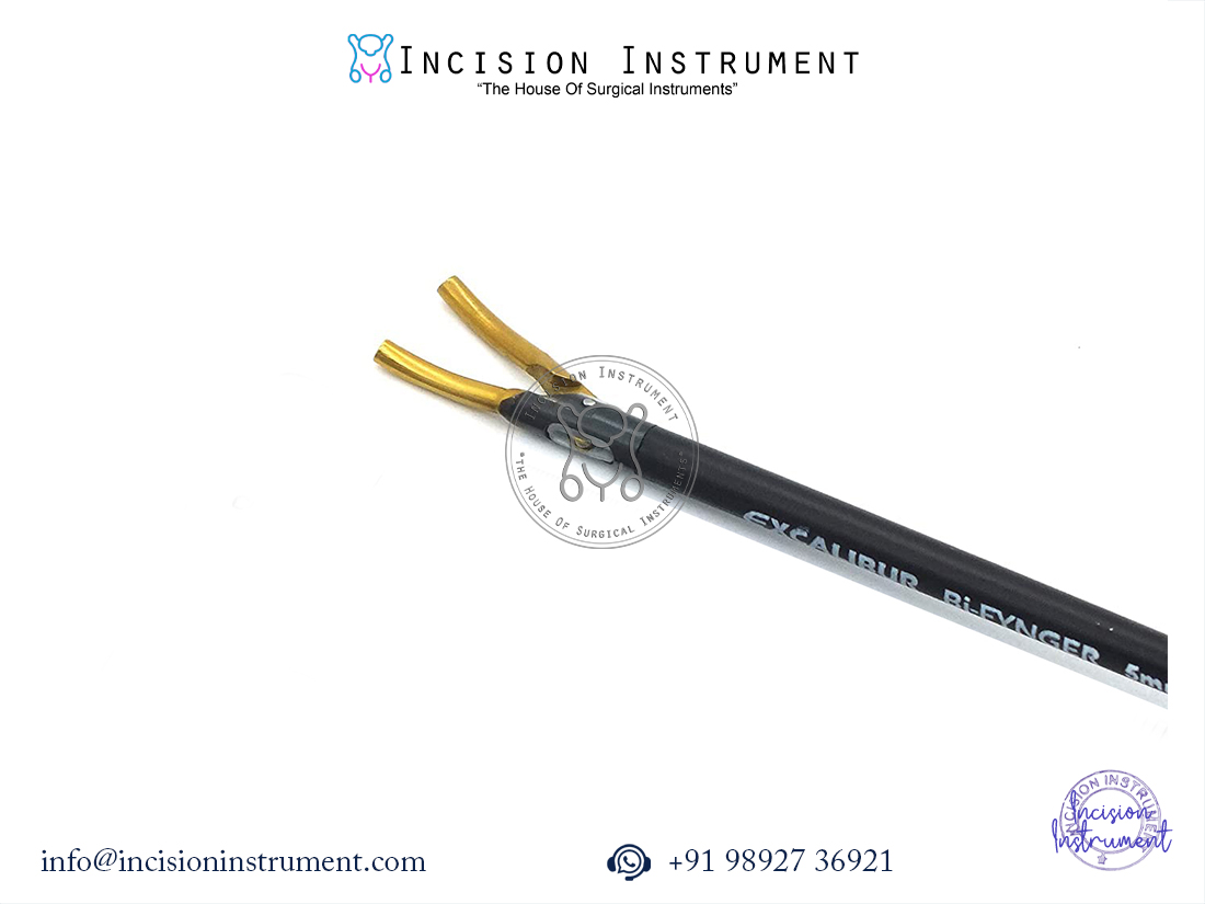 Laparoscopic EXCALIBUR bipolar vessel sealer and cutter with golden tip CE certified instrument