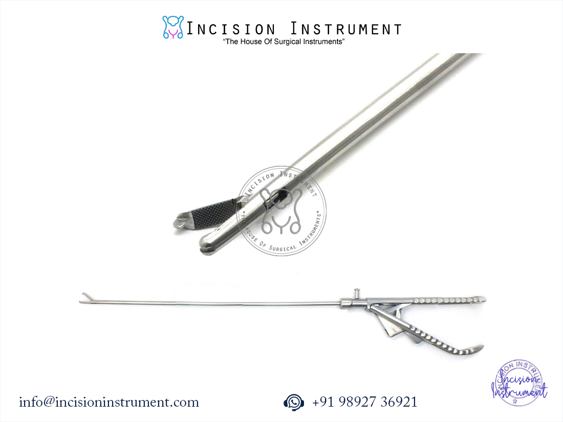 Laparoscopic Ethicon Tooth Type Needle Holder 5mm x 330mm with tip holder