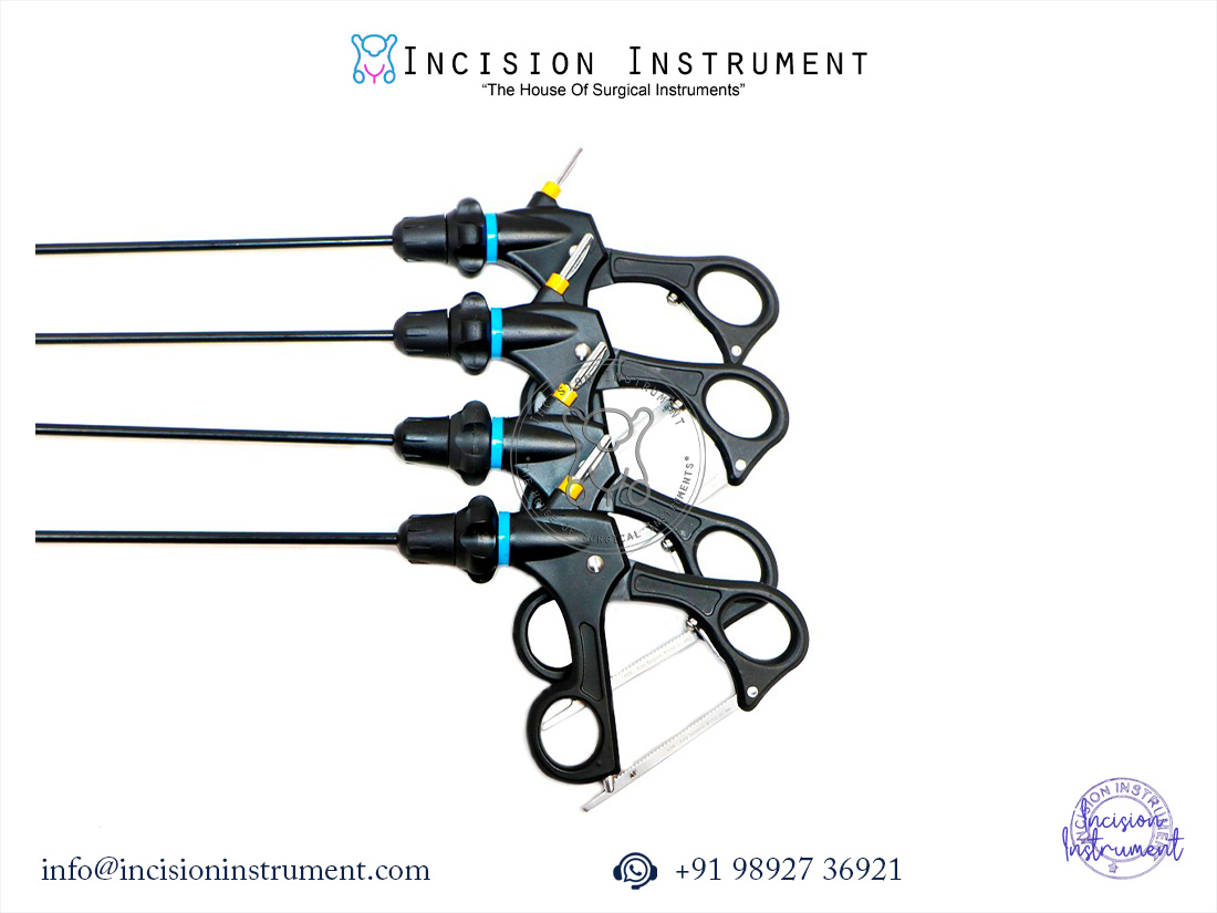 Laparoscopic fundus duck bill tenaculum claw grasper forceps 5mm stainless steel CE certified