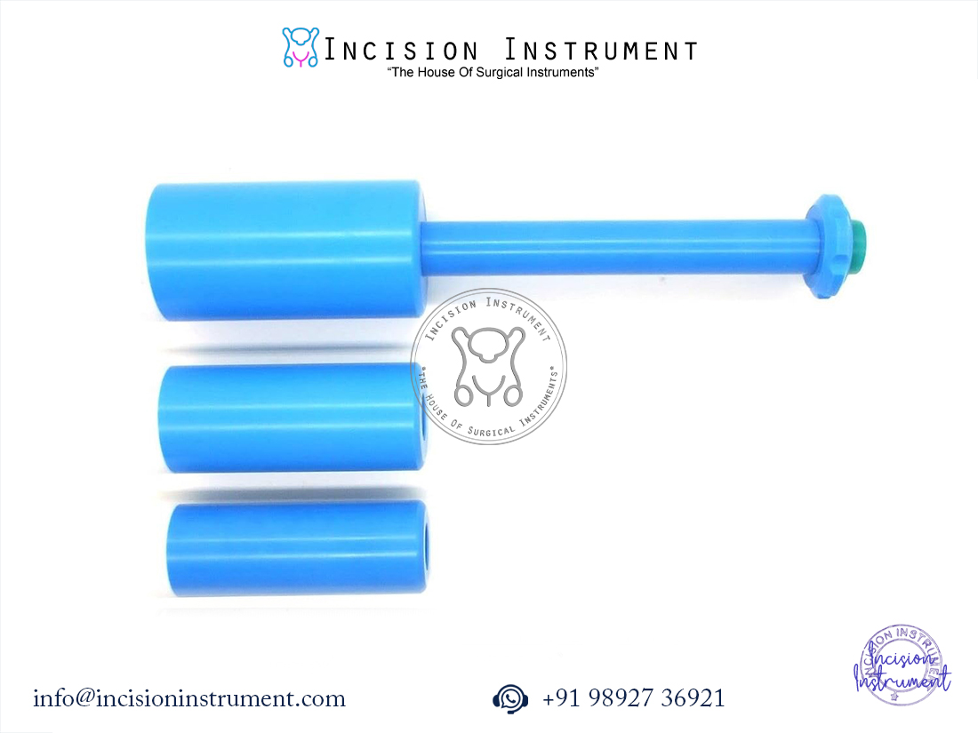 Laparoscopic gynecology vaginal tube set of 3 reusable CE certified surgical instruments