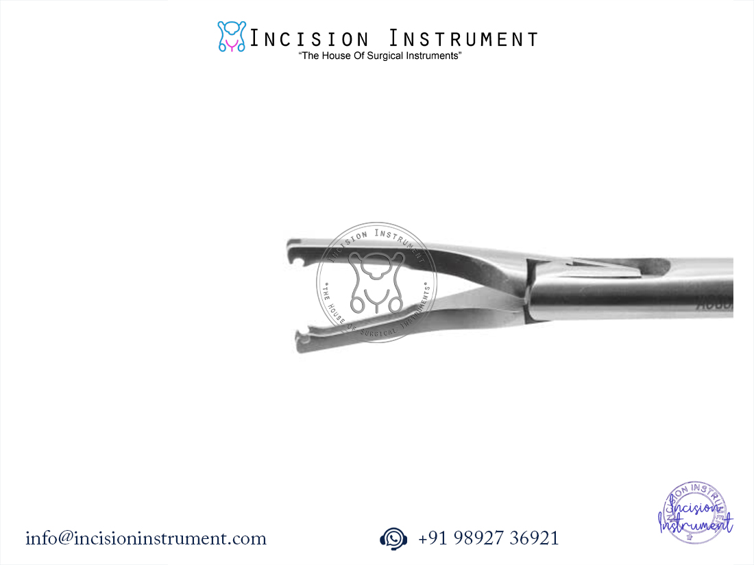 Laparoscopic Hem-o-lok clip applicator medium reusable CE certified surgical forceps