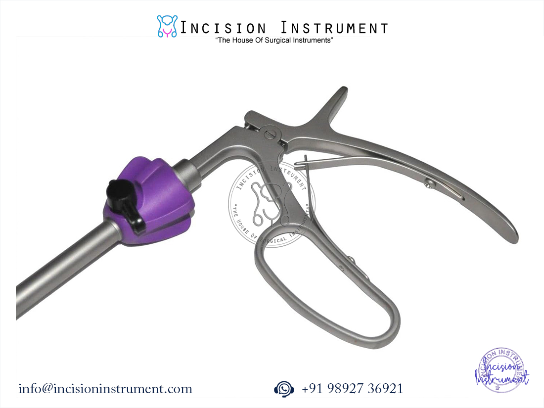 Laparoscopic Hem-o-lok clip applicator medium reusable CE certified surgical forceps