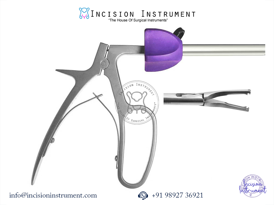 Laparoscopic Hem-o-lok clip applicator medium reusable CE certified surgical forceps