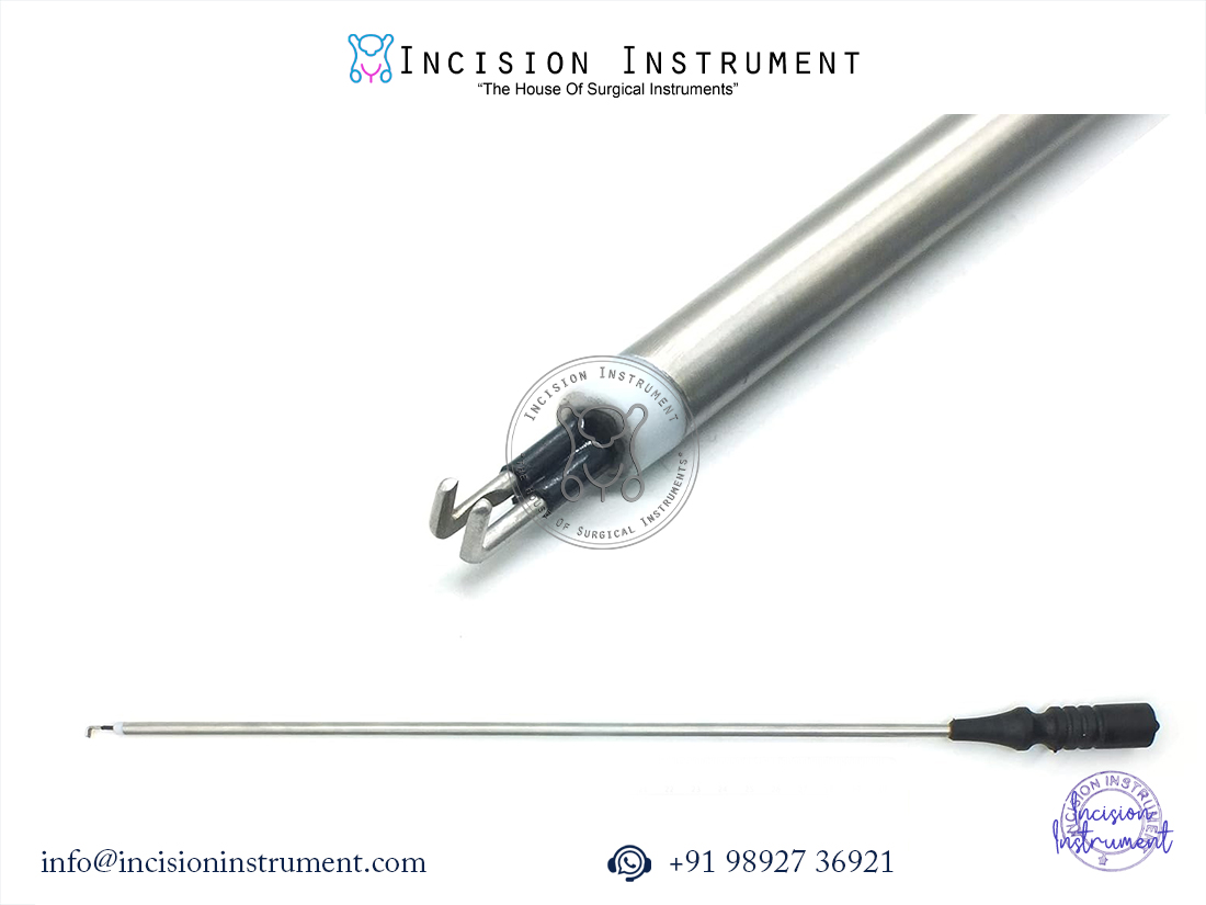 Laparoscopic hook with myoma screw set of 6 endoscopy surgical instruments CE certified