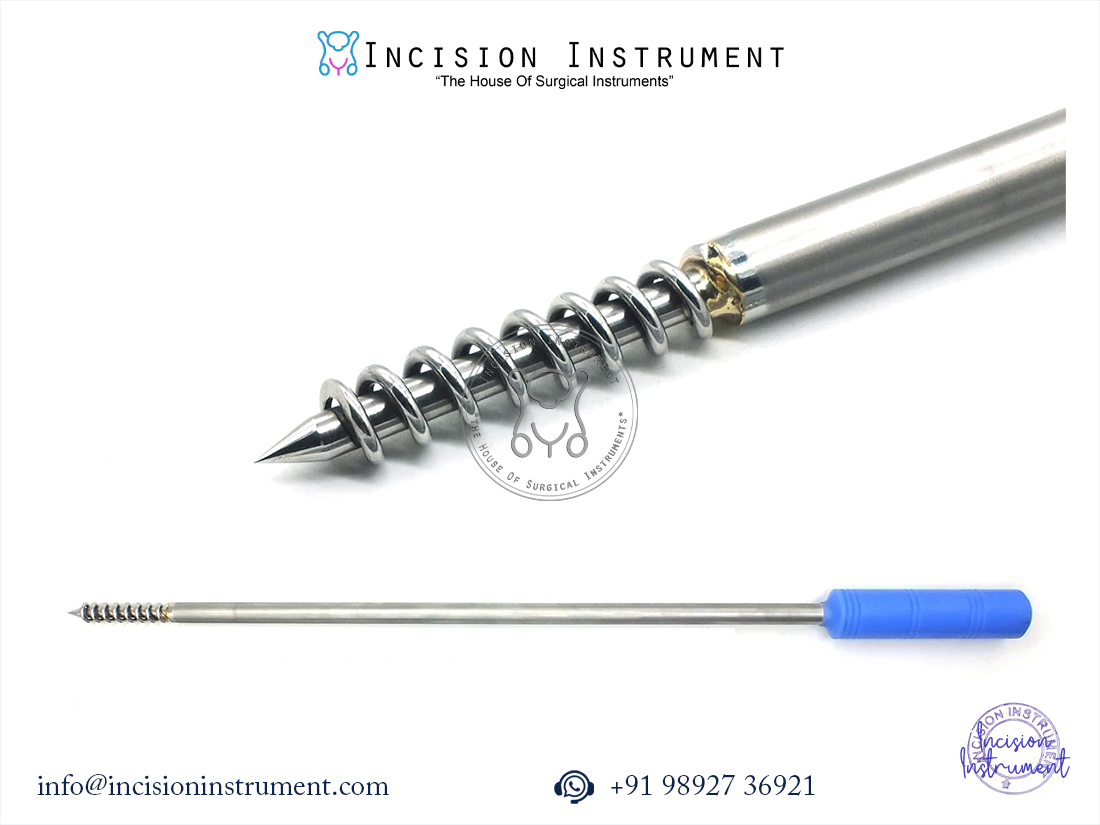 Laparoscopic hook with myoma screw set of 6 endoscopy surgical instruments CE certified