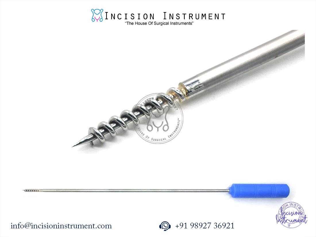 Laparoscopic hook with myoma screw set of 6 endoscopy surgical instruments CE certified