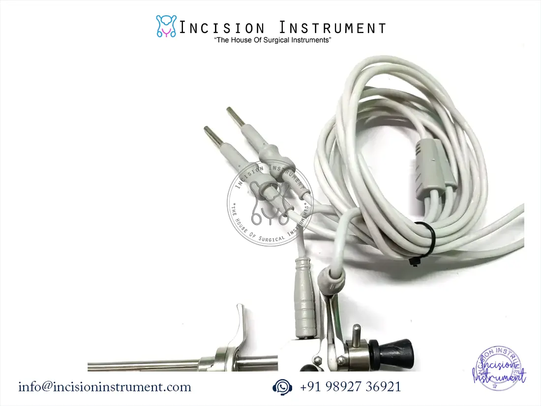 Hysteroscopy bipolar passive working element 26FR TURP compatible reusable CE certified surgical instrument