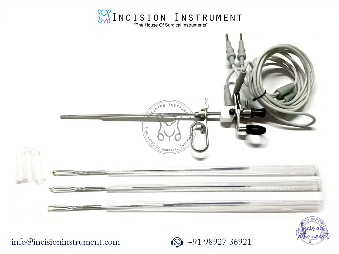 Hysteroscopy bipolar passive working element 26FR TURP compatible reusable CE certified surgical instrument