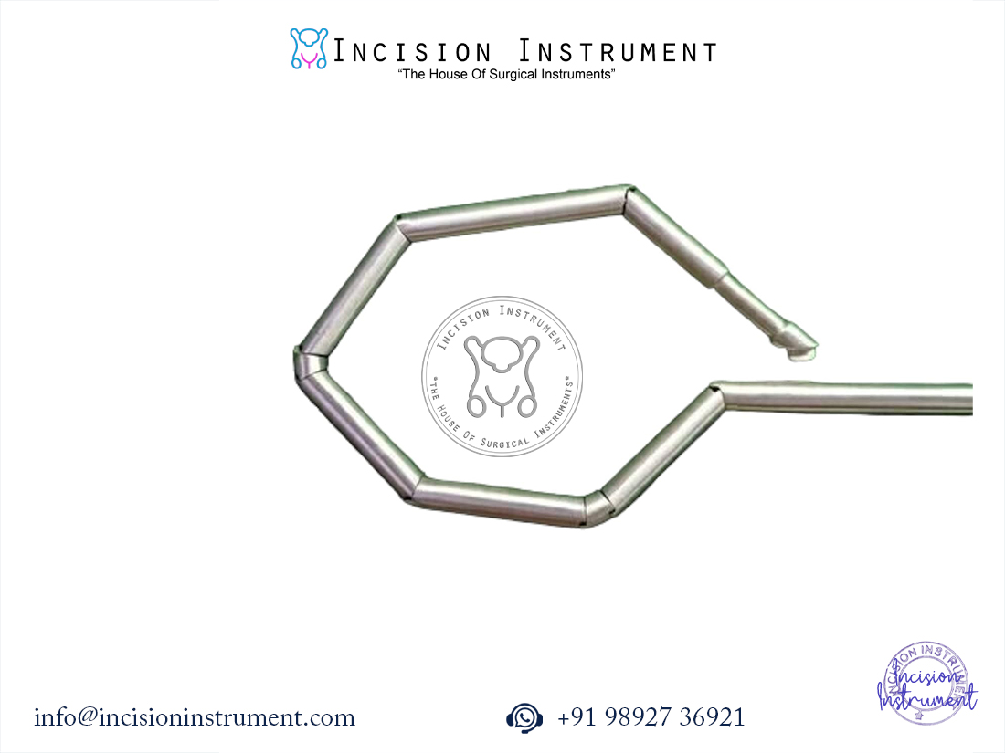 Laparoscopic hysteroscopy liver retractor 10mm x 330mm urology instrument CE certified stainless steel