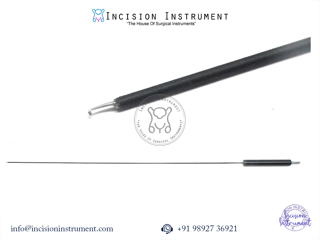 Hysteroscopy monopolar L-hook 5FR endoscopy instrument CE certified stainless steel