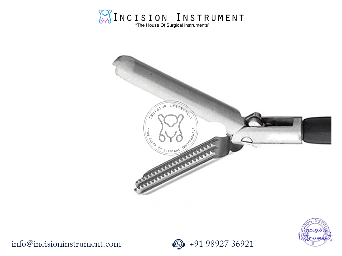 Laparoscopic Debakey Grasper Forceps 5mm x 330mm stainless steel surgical instrument