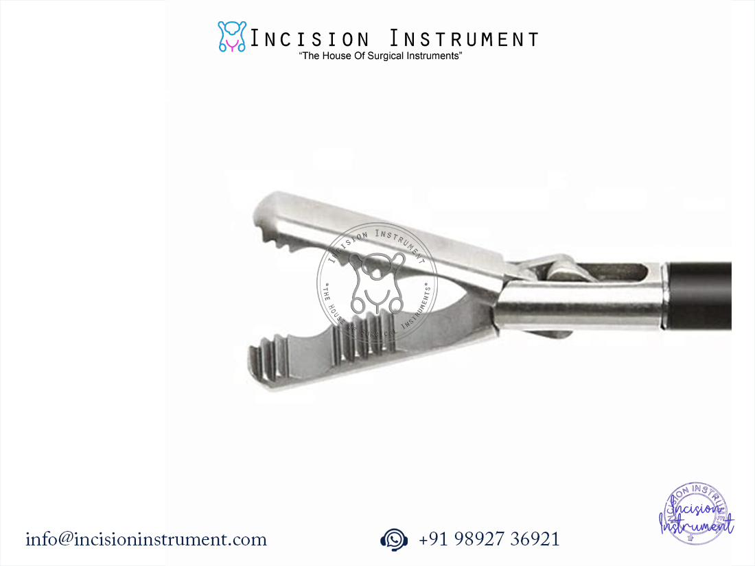 Laparoscopic Maxi Grasper Forceps 5mm x 330mm stainless steel surgical instrument