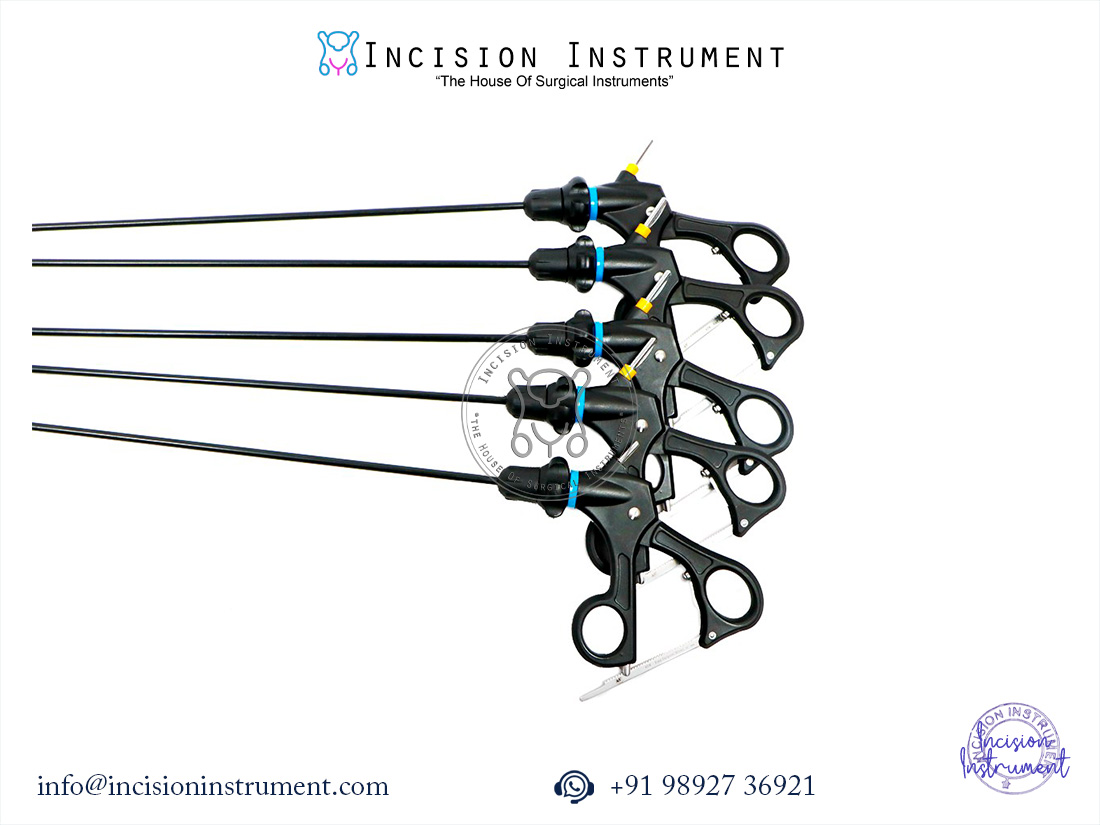 Laparoscopic Cobra Claw Dolphin Tenaculum Allies Crocie Olmi 5mm Forceps CE Certified