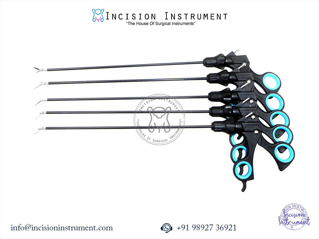 Laparoscopic Hook Scissors S/A D/A Curved Maryland Mixter 5mm Forceps CE certified