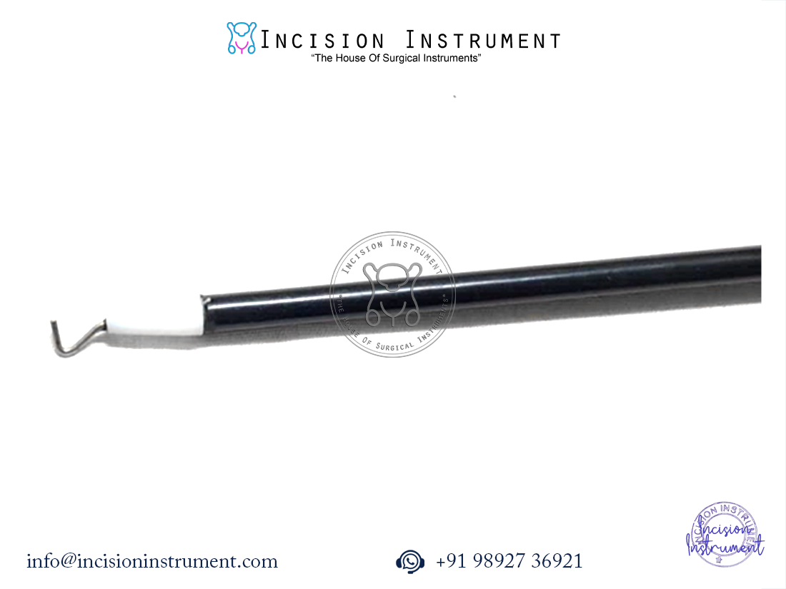 Laparoscopic L-hook 5mm x 330mm reusable stainless steel surgical instruments set of 25