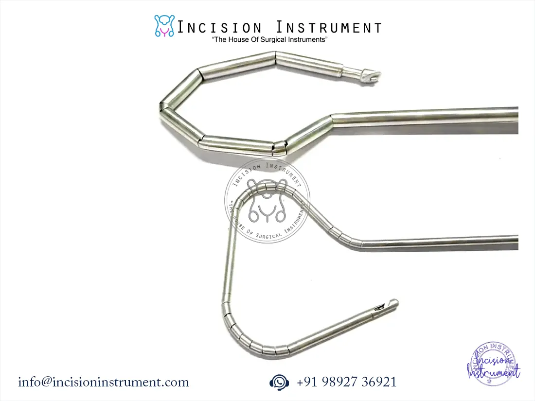 Laparoscopic liver retractor 5mm 10mm stainless steel reusable CE certified surgical instrument