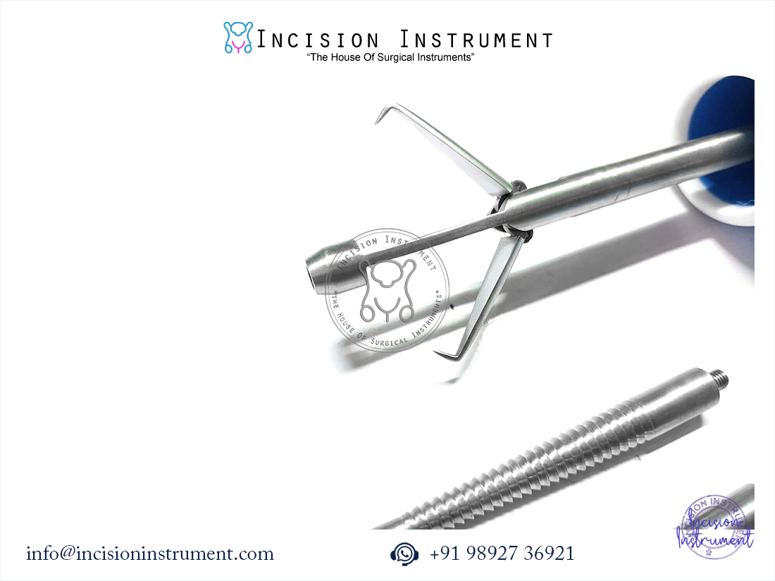 Laparoscopic Mangeshkar uterine manipulator set of 2 reusable gynecology instruments CE certified stainless steel
