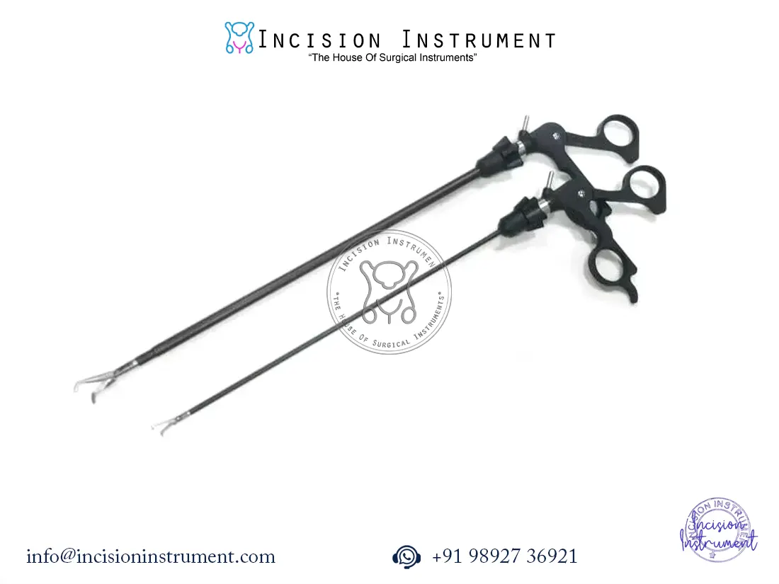 Laparoscopic Mixter 90 degree dissector training instrument set 5mm and 10mm stainless steel CE certified