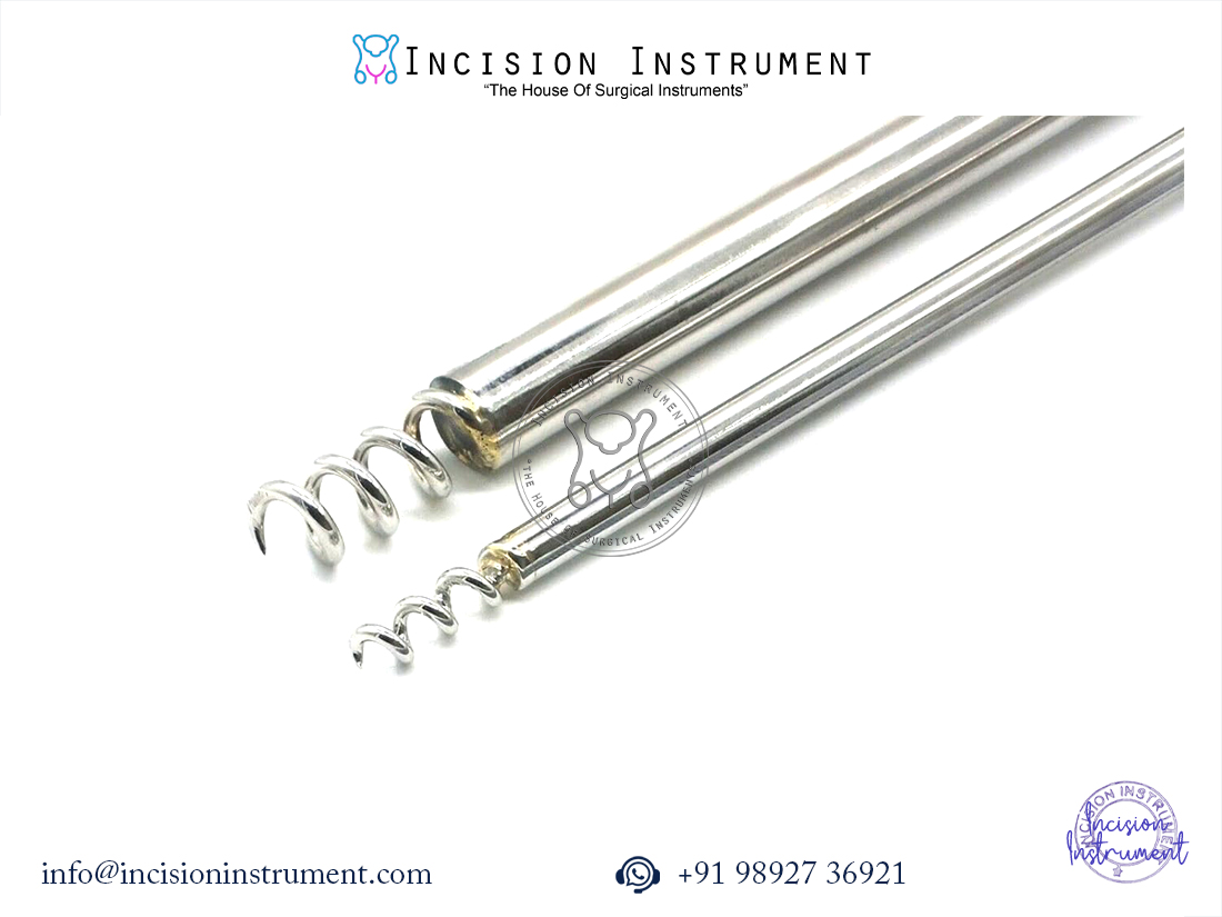 Laparoscopic myoma screw 5mm and 10mm gynecology surgical instrument with tip holder CE certified