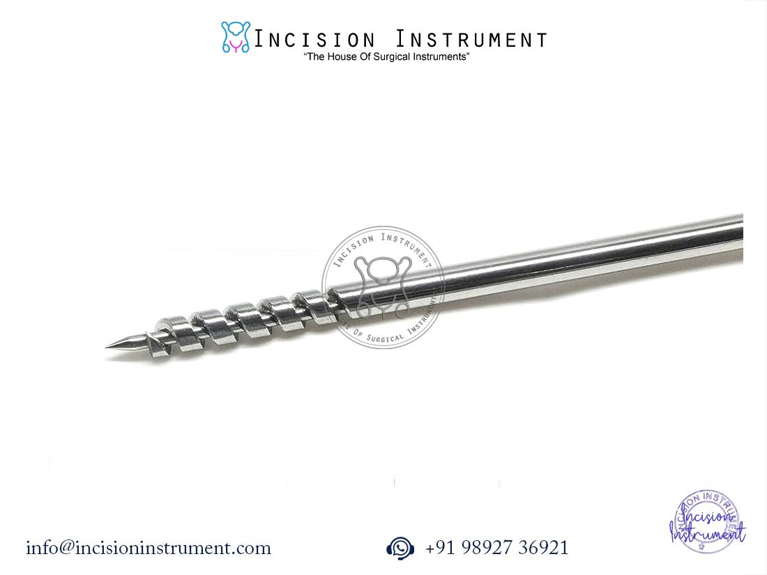 Laparoscopic myoma screw 5mm stainless steel reusable gynecology surgical instrument CE certified