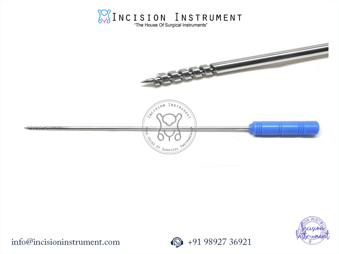 7Pc Laparoscopic Hook, Spatula, Myoma Screw & Knot Pusher Surgical Instruments 5mm x 330mm