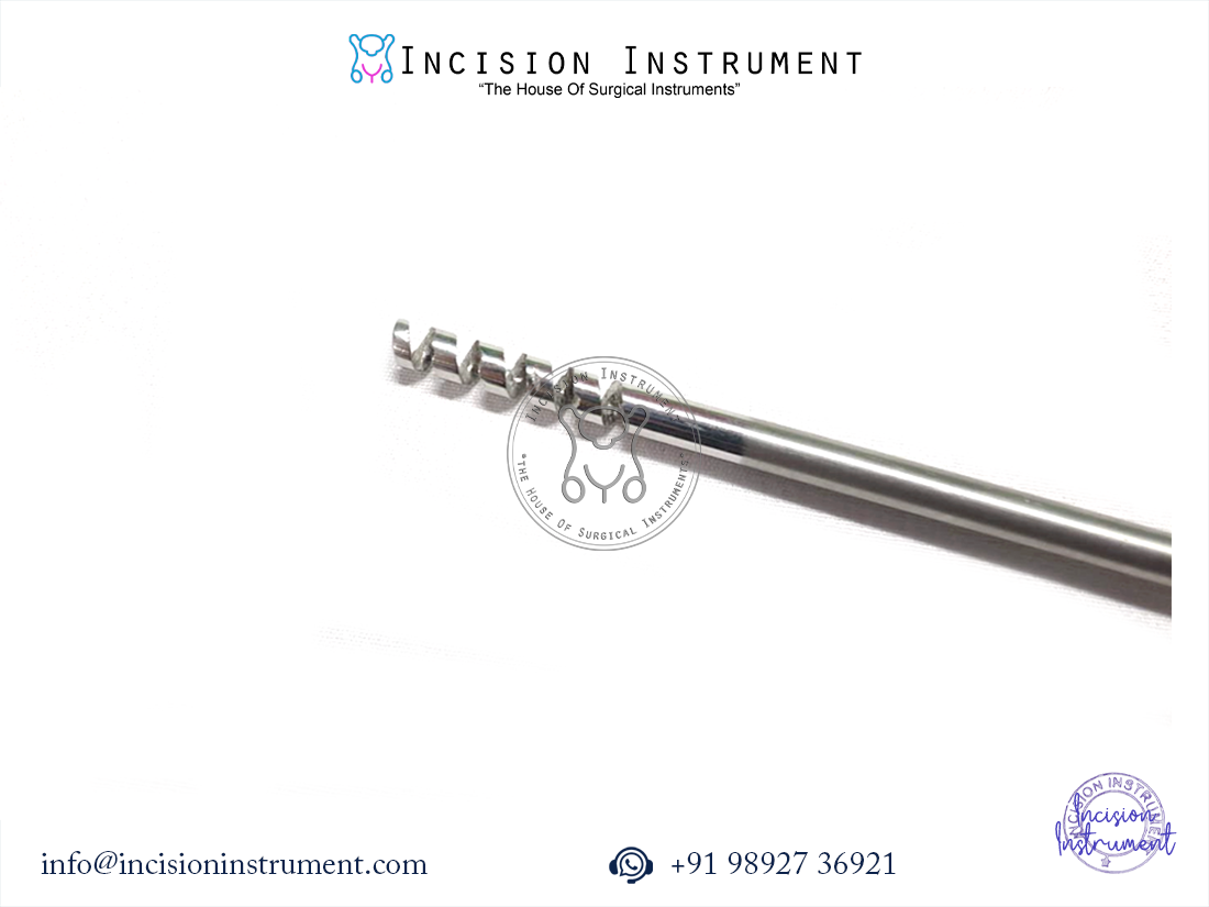 5 pc laparoscopic myoma screw 5mm x 330mm reusable stainless steel surgical instrument
