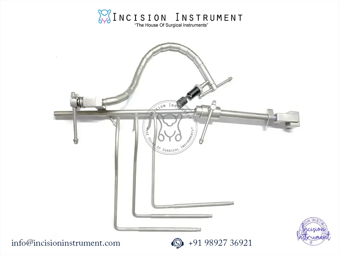 Laparoscopic Nathanson liver retractor hook reusable urology surgical instrument full set CE certified stainless steel